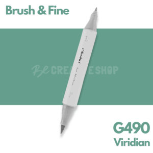 Ohuhu Alcohol based Art marker Brush & Fine - G490 Viridian