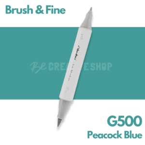 Ohuhu Alcohol based Art marker Brush & Fine - G500 Peacock Blue