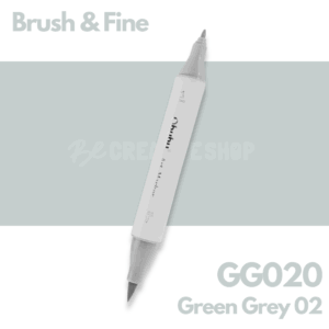 Ohuhu Alcohol based Art marker Brush & Fine - GG020 Green Grey 02