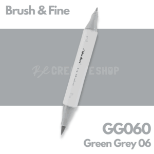 Ohuhu Alcohol based Art marker Brush & Fine - GG060 Green Grey 06