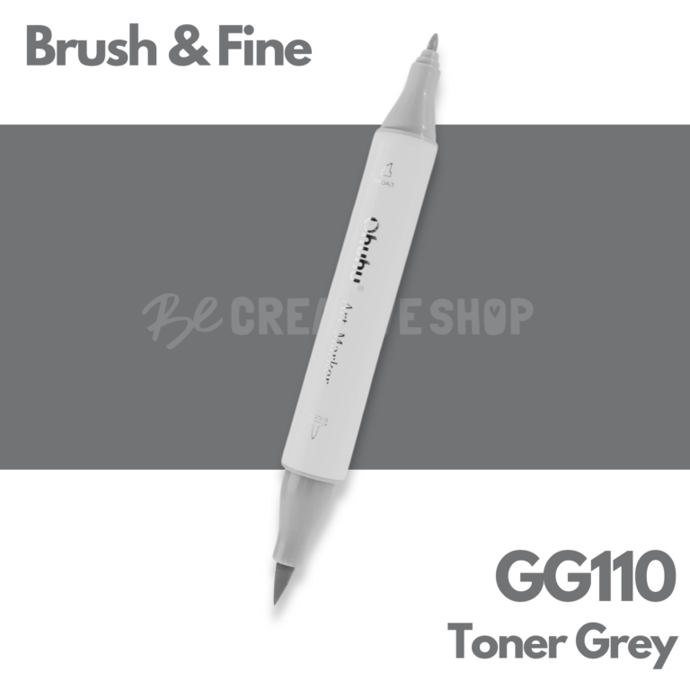 Ohuhu Alcohol based Art marker Brush & Fine - GG110 Toner Grey