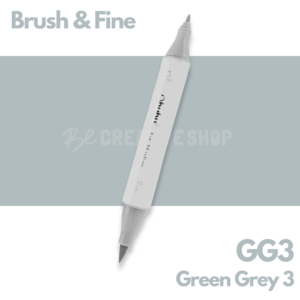Ohuhu Alcohol based Art marker Brush & Fine - GG3 Green Grey 3
