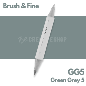 Ohuhu Alcohol based Art marker Brush & Fine - GG5 Green Grey 5