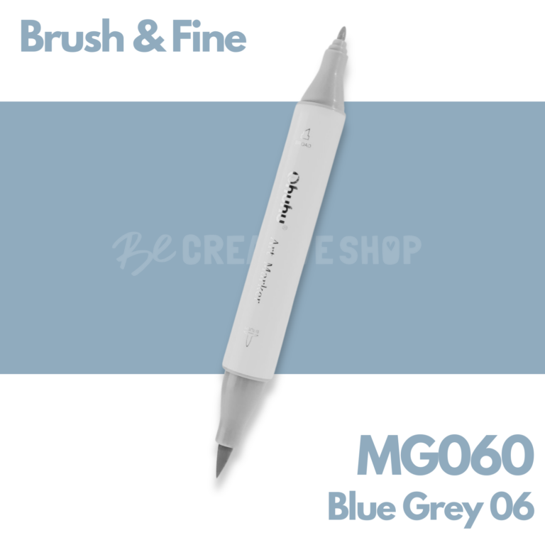 Ohuhu Alcohol based Art marker Brush & Fine - MG060 Blue Grey 06