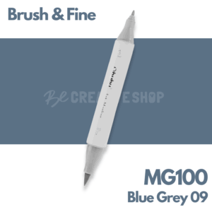Ohuhu Alcohol based Art marker Brush & Fine - MG100 Blue Grey 09