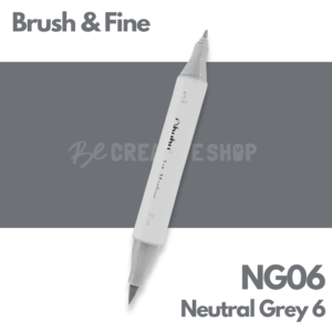 Ohuhu Alcohol based Art marker Brush & Fine - NG06 Neutral Grey 6