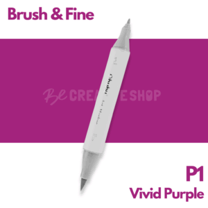 Ohuhu Alcohol based Art marker Brush & Fine - P1 Vivid Purple