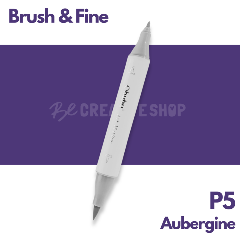 Ohuhu Alcohol based Art marker Brush & Fine - P5 Aubergine