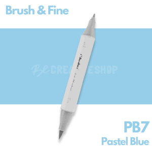 Ohuhu Alcohol based Art marker Brush & Fine - PB7 Pastel Blue