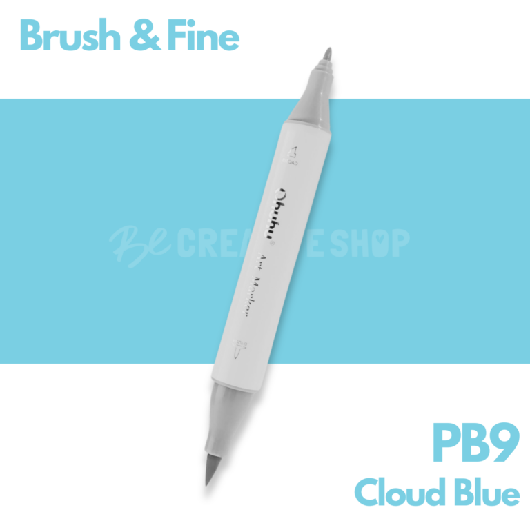 Ohuhu Alcohol based Art marker Brush & Fine - PB9 Cloud Blue