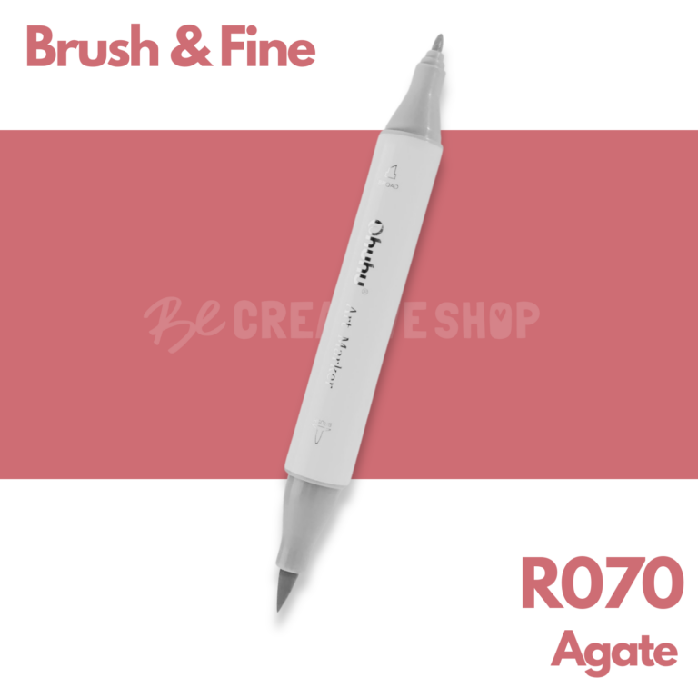 Ohuhu Alcohol based Art marker Brush & Fine - R070 Agate