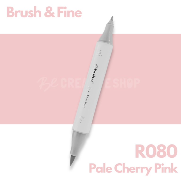 Ohuhu Alcohol based Art marker Brush & Fine - R080 Pale Cherry Pink