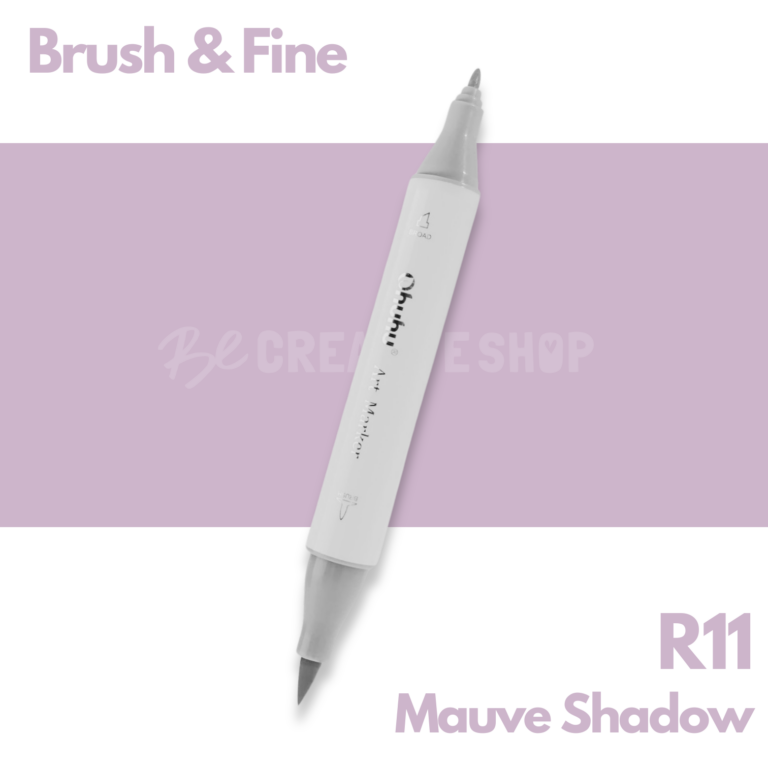 Ohuhu Alcohol based Art marker Brush & Fine - R11 Mauve Shadow