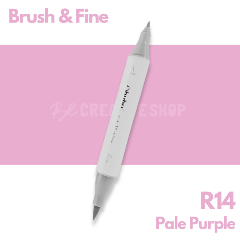 Ohuhu Alcohol based Art marker Brush & Fine - R14 Pale Purple