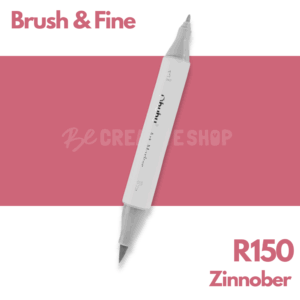 Ohuhu Alcohol based Art marker Brush & Fine - R150 Zinnober