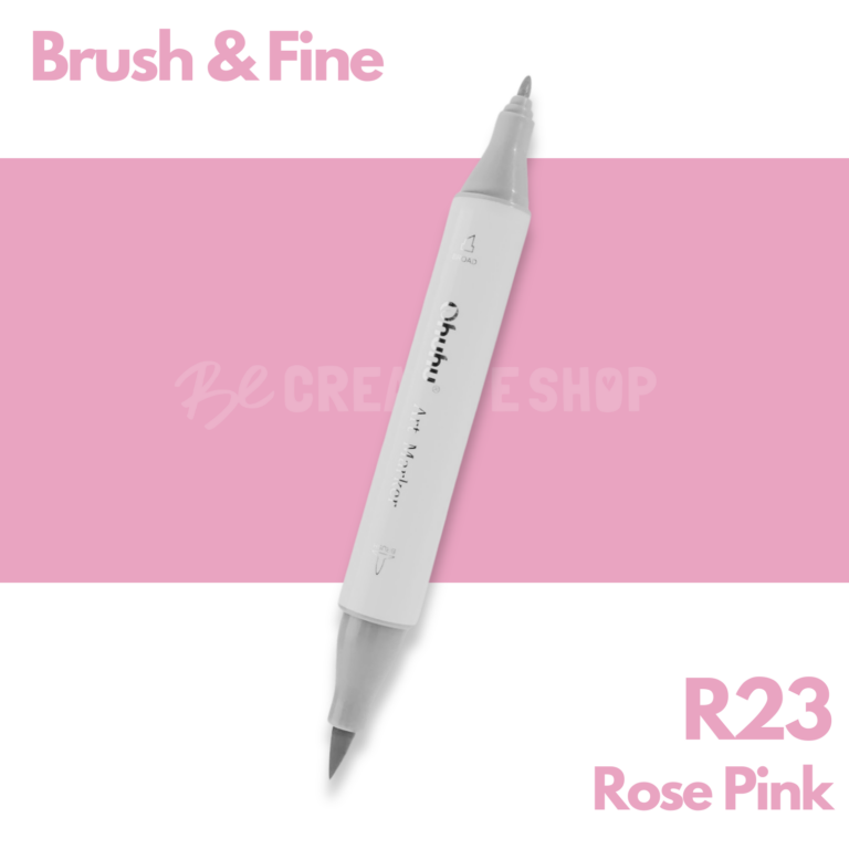 Ohuhu Alcohol based Art marker Brush & Fine - R23 Rose Pink