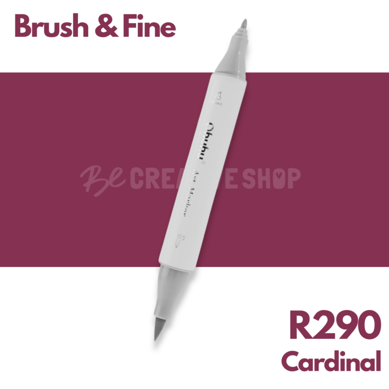 Ohuhu Alcohol based Art marker Brush & Fine - R290 Cardinal