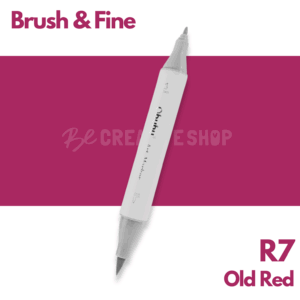 Ohuhu Alcohol based Art marker Brush & Fine - R7 Old Red