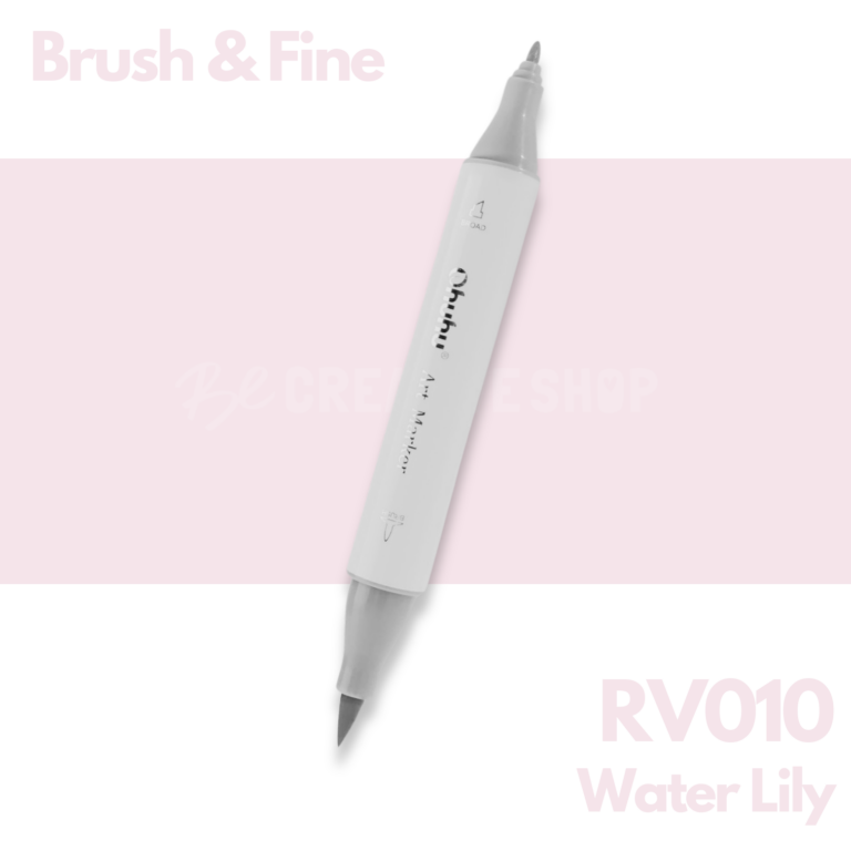 Ohuhu Alcohol based Art marker Brush & Fine - RV010 Water Lily