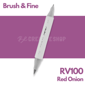 Ohuhu Alcohol based Art marker Brush & Fine - RV100 Red Onion