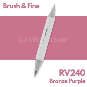 Ohuhu Alcohol based Art marker Brush & Fine - RV240 Bronze Purple