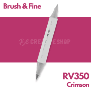 Ohuhu Alcohol based Art marker Brush & Fine - RV350 Crimson