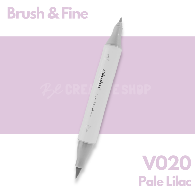 Ohuhu Alcohol based Art marker Brush & Fine - V020 Pale Lilac