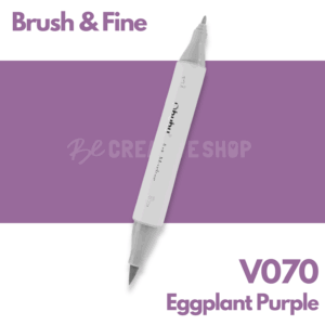 Ohuhu Alcohol based Art marker Brush & Fine - V070 Eggplant Purple