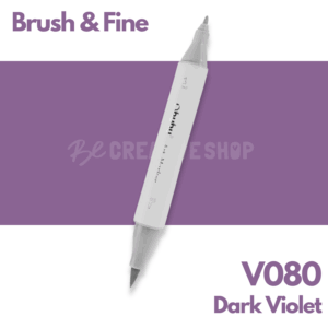 Ohuhu Alcohol based Art marker Brush & Fine - V080 Dark Violet