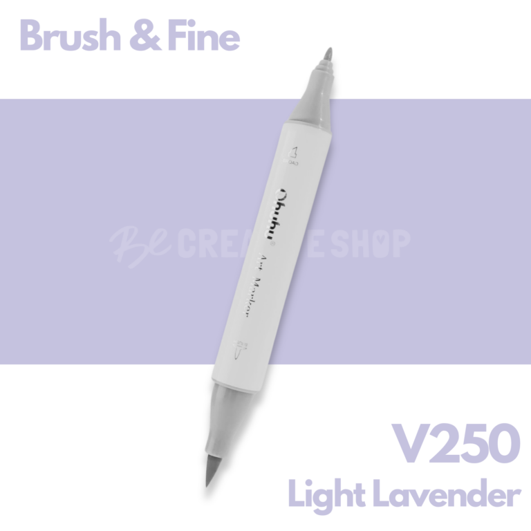 Ohuhu Alcohol based Art marker Brush & Fine - V250 Light Lavender