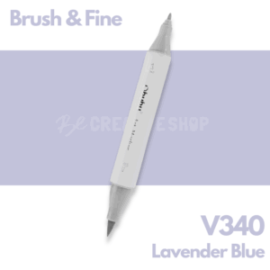 Ohuhu Alcohol based Art marker Brush & Fine - V340 Lavender Blue
