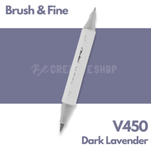 Ohuhu Alcohol based Art marker Brush & Fine - V450 Dark Lavender