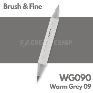 Ohuhu Alcohol based Art marker Brush & Fine - WG090 Warm Grey 09