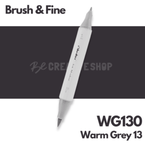Ohuhu Alcohol based Art marker Brush & Fine - WG130 Warm Grey 13