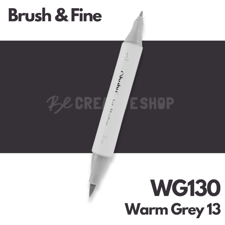 Ohuhu Alcohol based Art marker Brush & Fine - WG130 Warm Grey 13