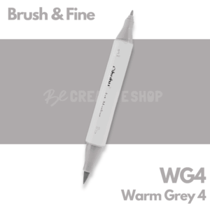 Ohuhu Alcohol based Art marker Brush & Fine - WG4 Warm Grey 4