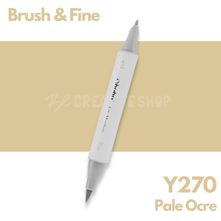 Ohuhu Alcohol based Art marker Brush & Fine - Y270 Pale Ocre