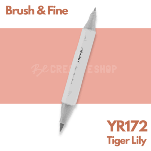 Ohuhu Alcohol based Art marker Brush & Fine - YR172 Tiger Lily