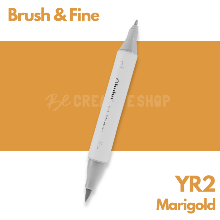 Ohuhu Alcohol based Art marker Brush & Fine - YR2 Marigold