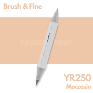 Ohuhu Alcohol based Art marker Brush & Fine - YR250 Moccasin
