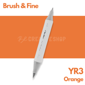 Ohuhu Alcohol based Art marker Brush & Fine - YR3 Orange