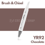 Ohuhu Alcohol based Art marker Brush & chisel - YR92 Chocolate