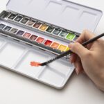 HIMI Aquarelverf set van 24 kleuren + penseel - Afbeelding 9
