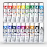 Holbein Acrylic Gouache 20ml set van 18 - Afbeelding 2