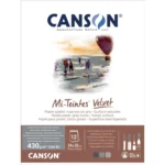 Canson Mi-Teintes Velvet Pastel papier 24 x 32 cm – 430 grams 12 vellen Grijstinten