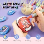 Arrtx Acrylmarker Paint Markers 3mm Medium Tip Valve Design - 48 kleuren - Afbeelding 8