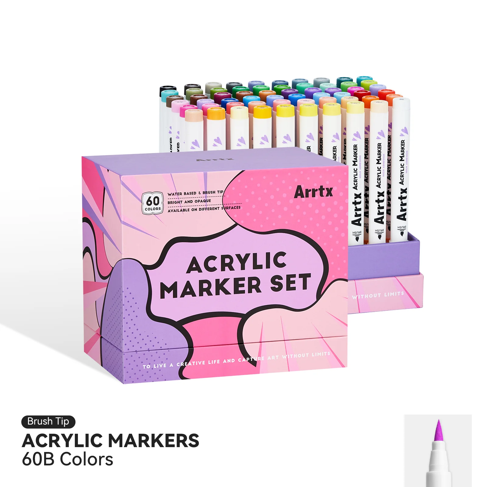 Arrtx Acrylmarkers 60B 2