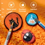 Ohuhu Direct-ink Acrylic Brush Markers Nahuku - set 24 kleuren in zwart etui - Afbeelding 5