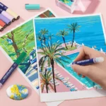 Arrtx Simptap Acrylmarkers Paint Brush Tip Markers (Top Valve Action) - 36 kleuren - Afbeelding 9