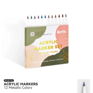 Arrtx Acrylmarkers Metallic 12